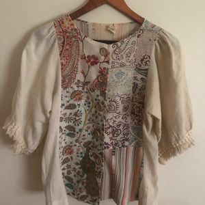 American Vintage peasant top